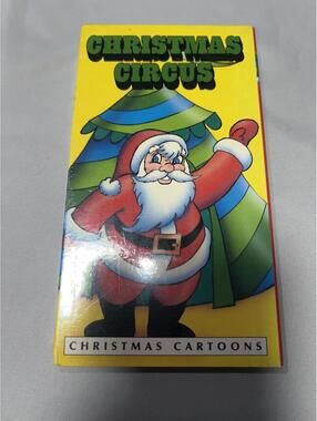 Christmas Circus Christmas Cartoons VHS Tape SEALED